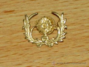 Military Antiques: PIN DISTINTIVO EJERCITO ESPAÑOL EPOCA ALFONSO XIII